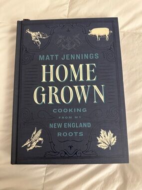 Home Grown Cooking - Navy Blue Hardcover Cookbook